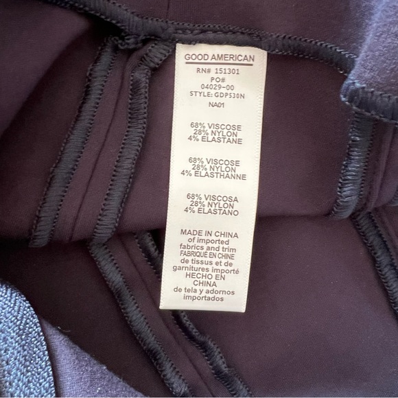 GOOD AMERICAN THE PONTE BOSS PANT - Picture 11 of 14